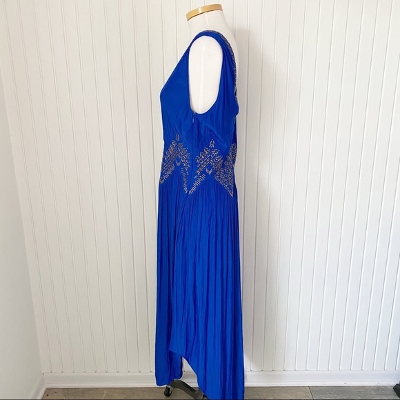 Ramy Brook Blue Embellished Dress - Picture 11 of 16